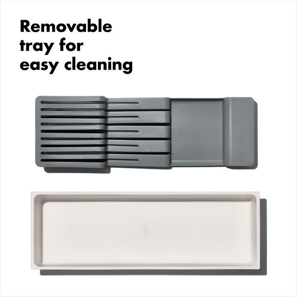 Compact Knife Drawer Organizer