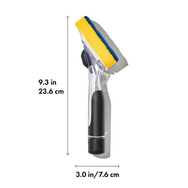 Soap Dispensing Dish Scrub