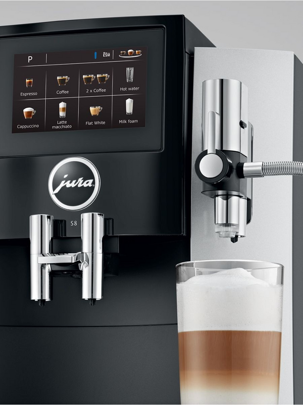 Jura S8 Moonlight Silver