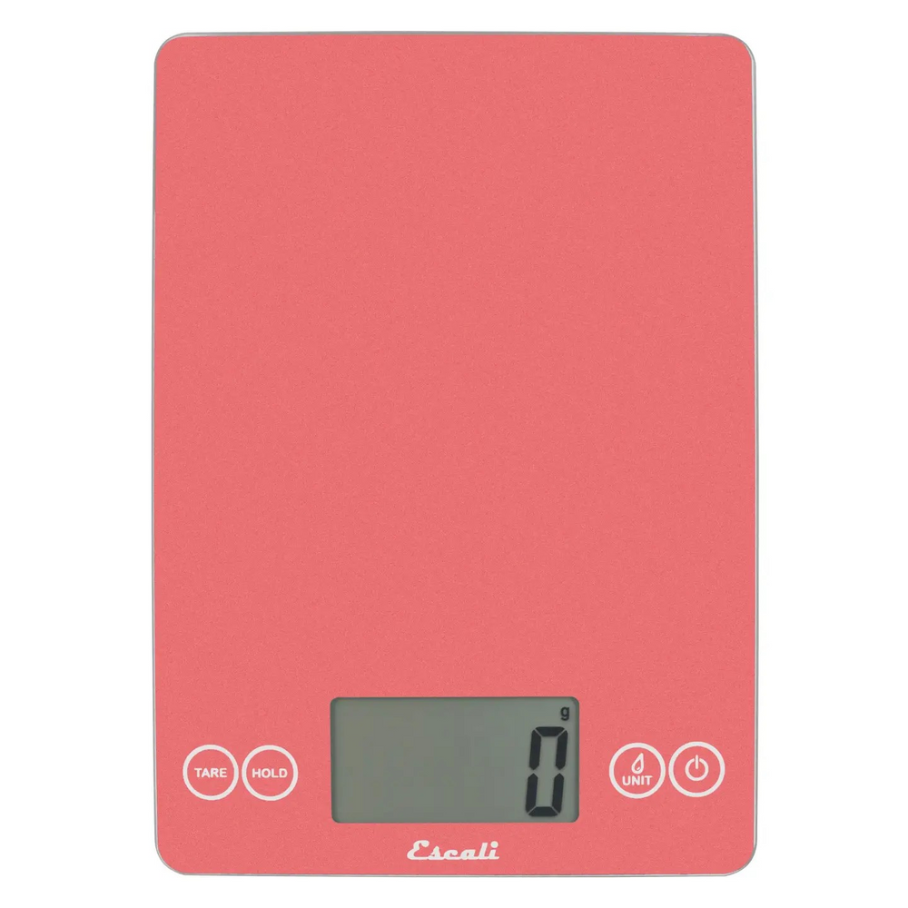 Escali Arti Glass Food Scale, Desert Rose