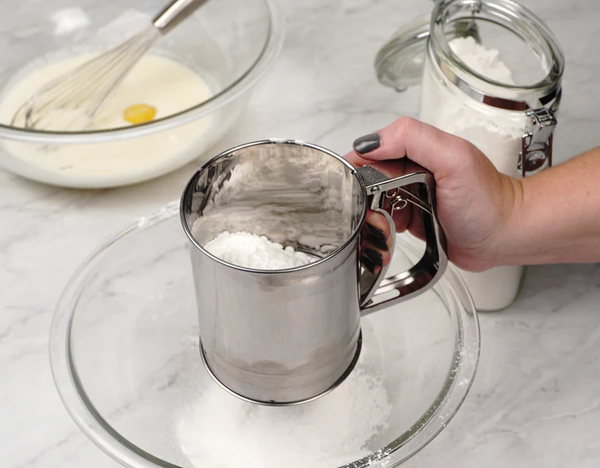 RSVP 3 Cup Triple Mesh Flour Sifter