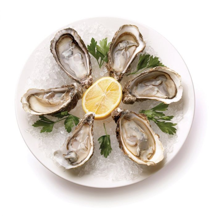 Maine Man Oyster Plate, 9in