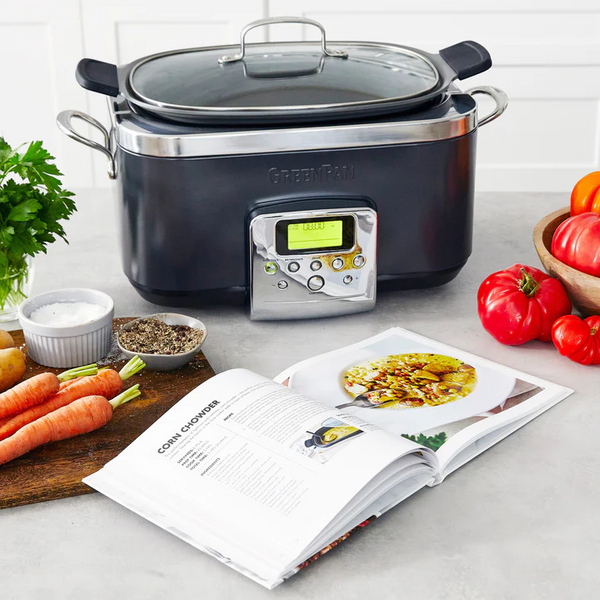 Greenpan Elite 6 Qt. Slow Cooker Black