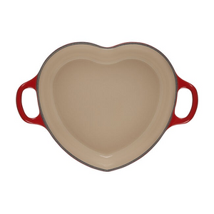 Le Creuset Traditional Heart Cocotte 2 Qt. Cerise