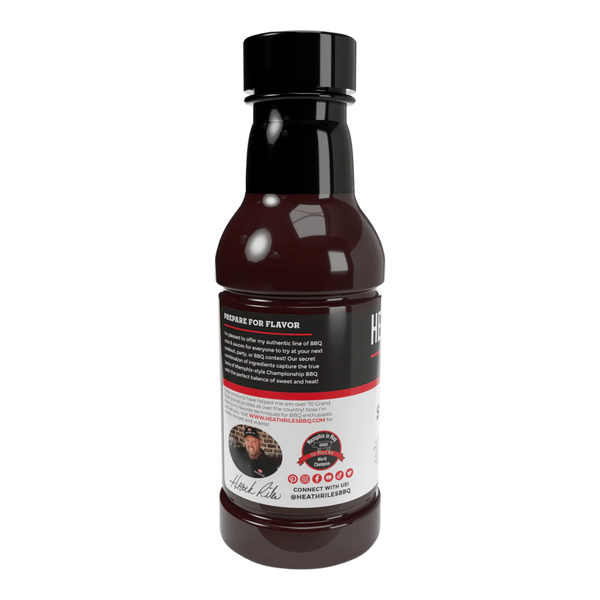 Heath Riles Sweet BBQ Sauce 21.2oz