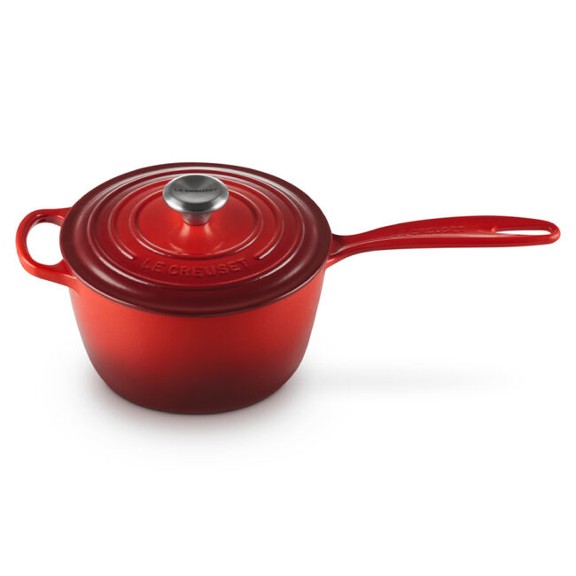 Le Creuset, Cerise, 2.25qt., Signature Saucepan