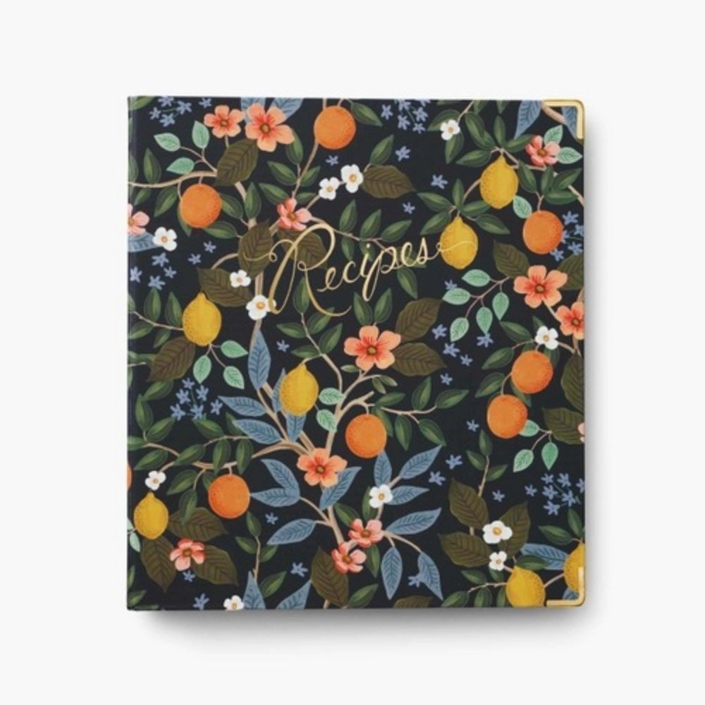 Citrus Grove Recipe Binder