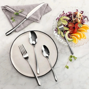 Flatware Set (47-Pcs) - Rain ll Series