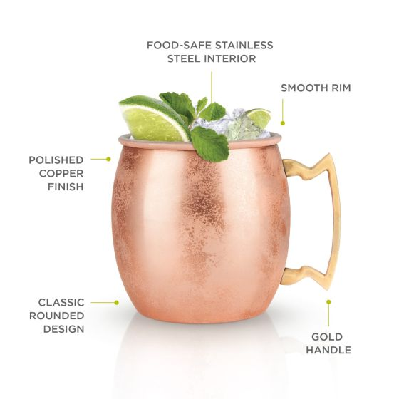 Moscow Mule Copper Mugs (Set of 2)