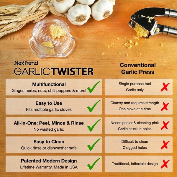 Garlic Twister - Green