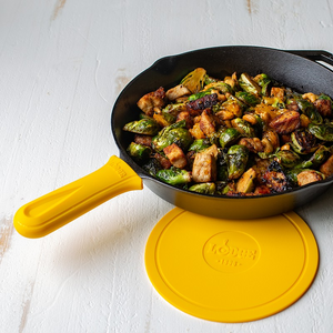 Deluxe Yellow Silicone Hot Handle Holder