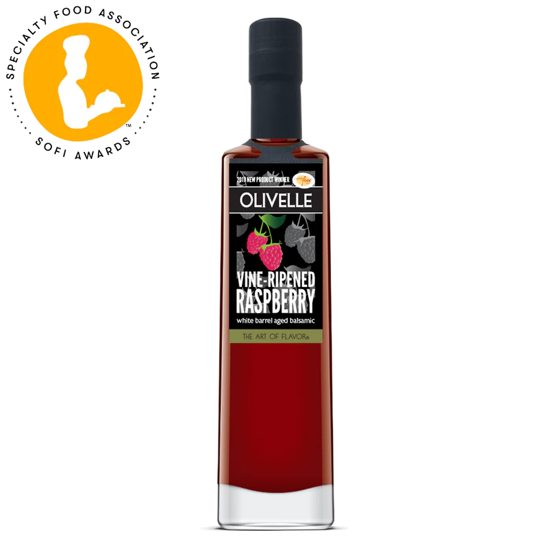 100ml White Balsamic/Vine-Ripened Raspberry Barrel Aged