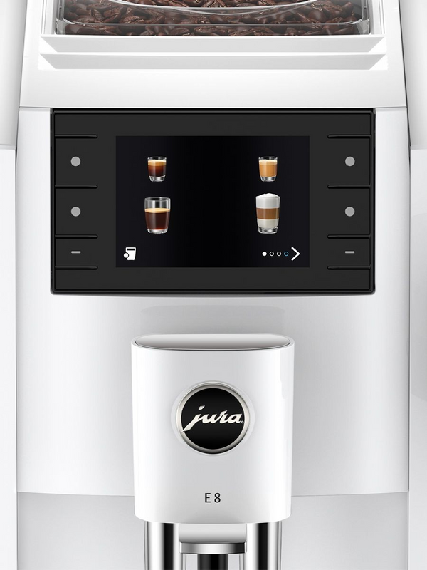 Jura E8 Piano White