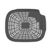 Prep N Rinse Flat Colander Charcoal