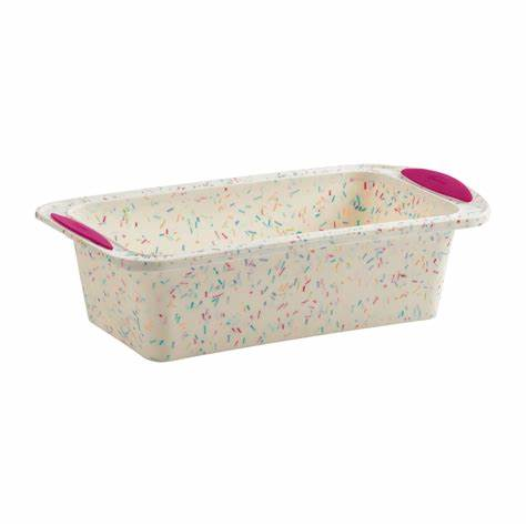 Loaf Pan Confetti Fuchsia 8.5 x 4.5"