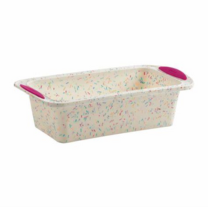 Loaf Pan Confetti Fuchsia 8.5 x 4.5"