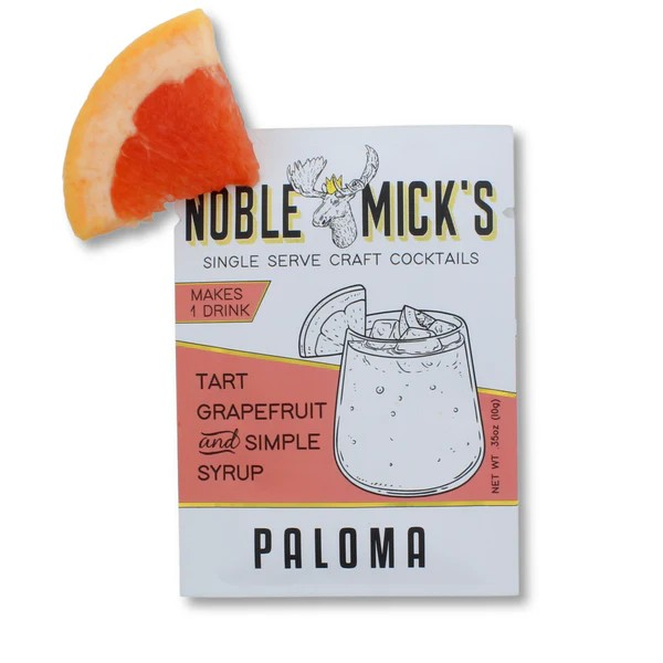 Noble Mick's Single Serve Tart Grapefruit & Simple Syrup Paloma