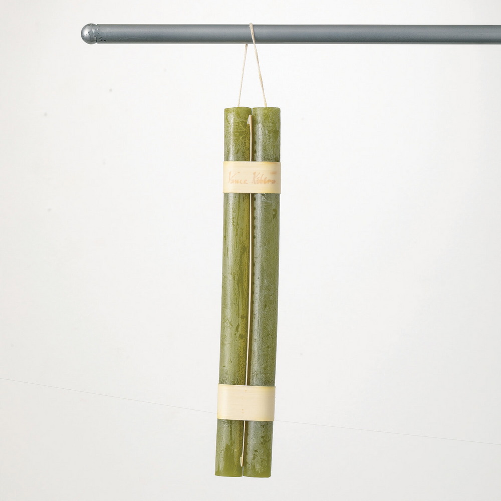 Moss Green Hanging Taper 2