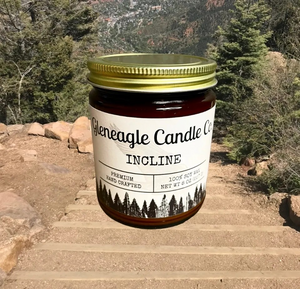 Incline Candle 4oz. Gleneagle Candle Co.