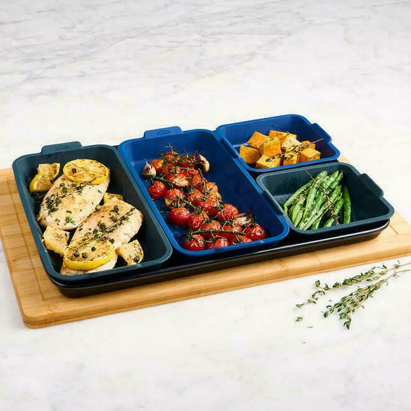 4 Pc. Silicone Sheet Pan Dividers