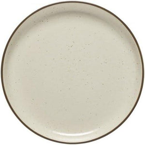 Casafina Ceramic Stoneware 9" Salad Plate (Cream-Cocoa)