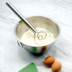 Stainless Steel Dough Whisk - 12"