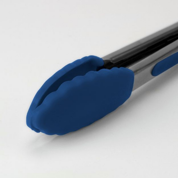 Mini Silicone Tongs (8.25 Length) Deep Indigo