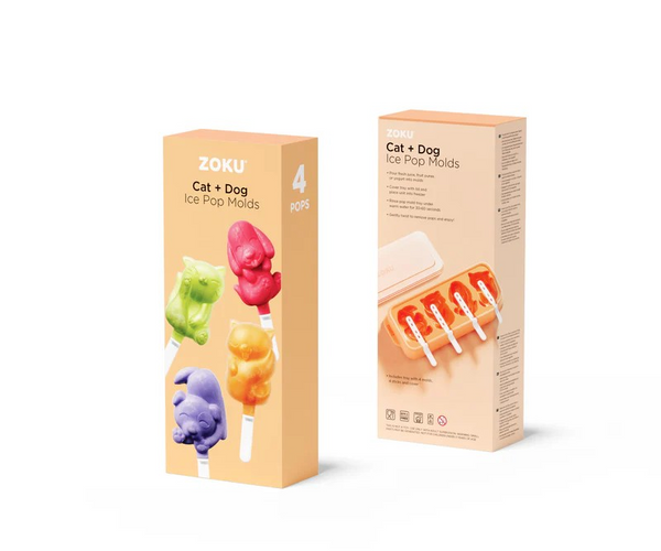 Cat & Dog Pop Mold