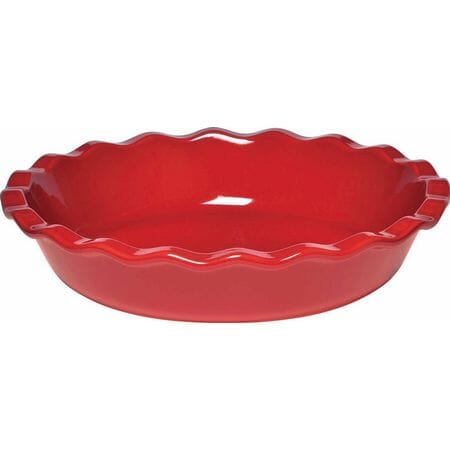 Burgundy Pie Dish
