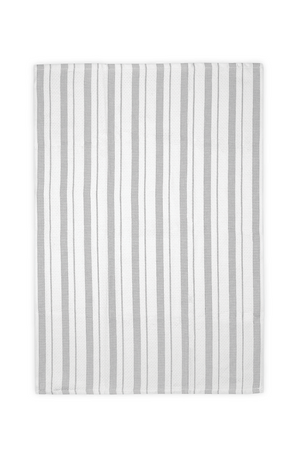 Basket Weave Dish Towel Misty Gray