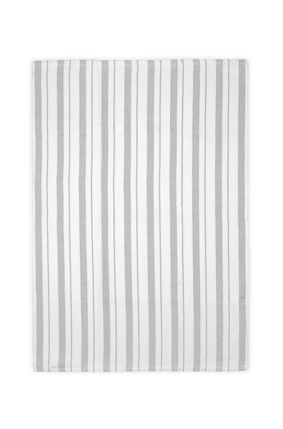 Basket Weave Dish Towel Misty Gray