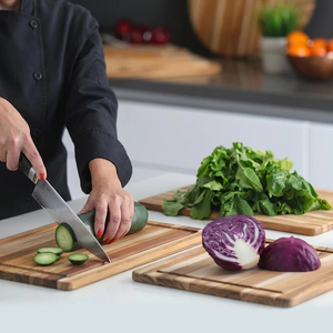 Essential Cutting Board with Juice Canal