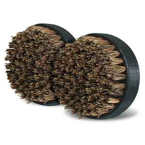 SpeediClean™ Palmyra Bristle Dual Brush Grid and Pizza Stone Scrubber