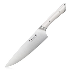 HELENA (Wht) 8" Chef's Knife, Forged German Steel
