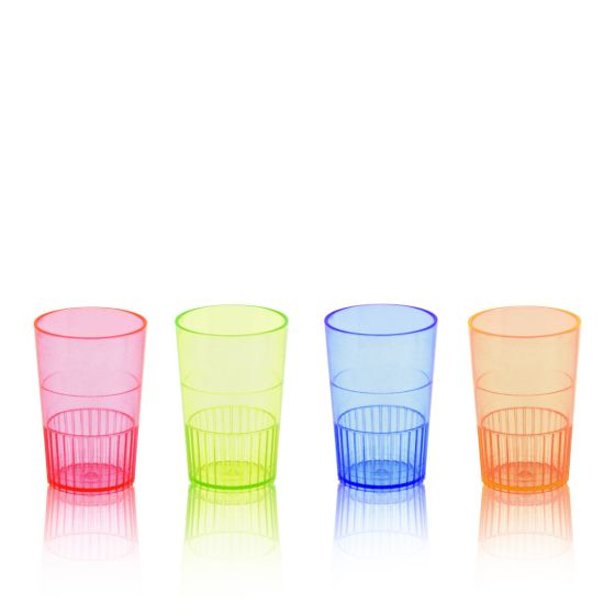 Party Shot Glasses Assorted Colors