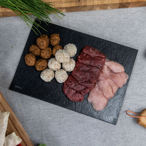 Serving Board Slate Light M