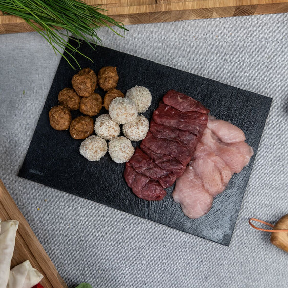 Serving Board Slate Light M