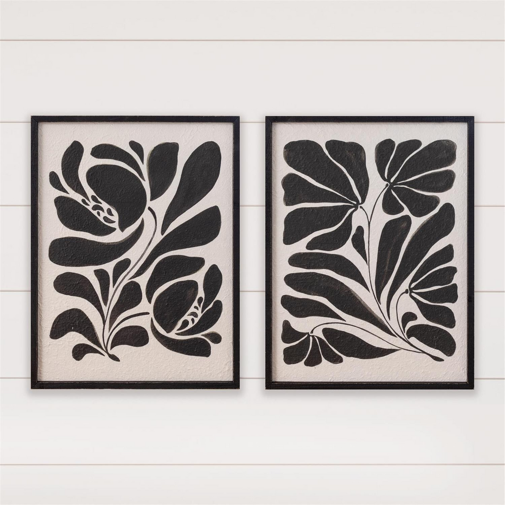 Framed Prints -Modern Botanical Set of 2