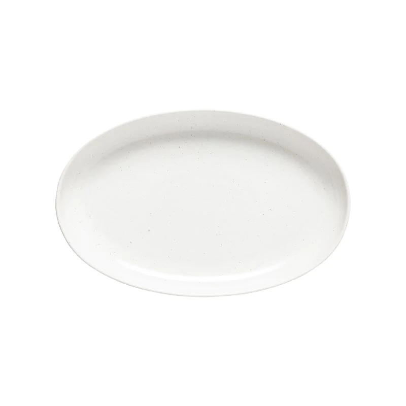 Casafina Pacifica Oval Serving Platter 13" (Salt)