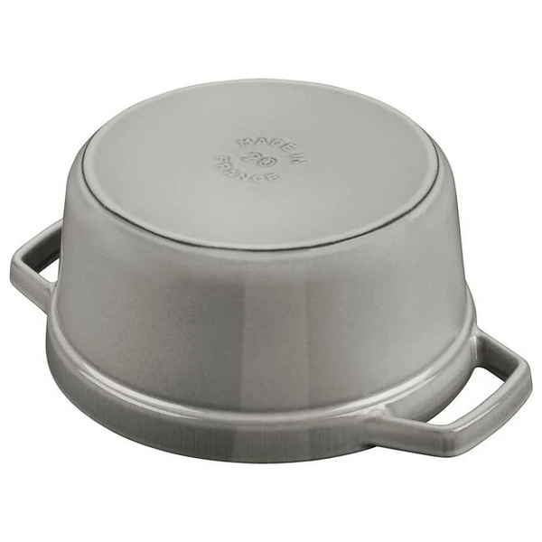 Staub 4 qt Round Dutch Oven- Graphite Grey