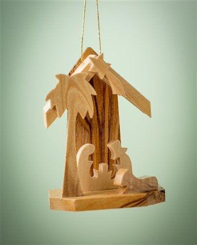 Nativity Grotto 2.5" Ornament