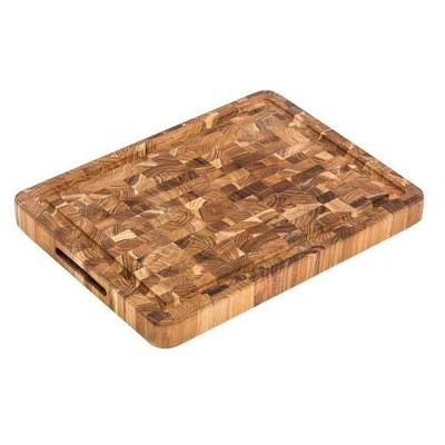 Butcher Block Carving & Cutting Board with Juice Canal Extra Thick