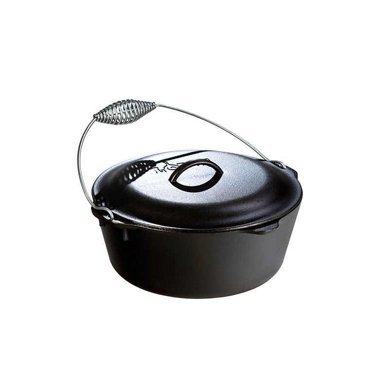 7 Quart Cast Iron Dutch Oven With Bail Handle