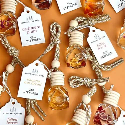 Gree Valley Made Car Diffusers - Several Scents to Choose from