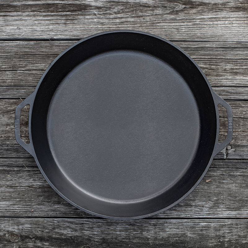 17 Inch Cast Iron Dual Handle Pan