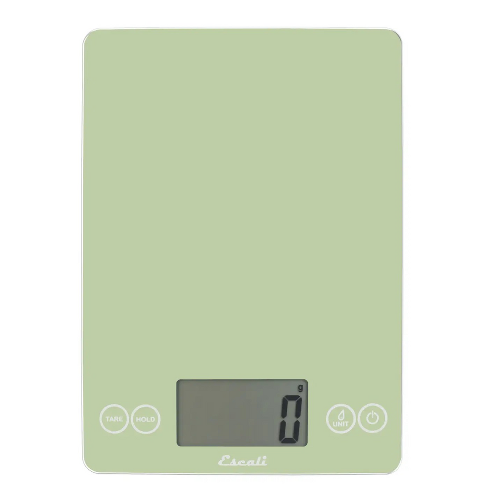 Escali Arti Glass Food Scale, Green