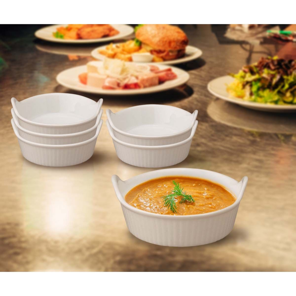 Ramekin, Mini-Eared, 1oz