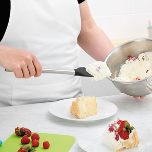 Flex-Core Spoonula SS Handle Black