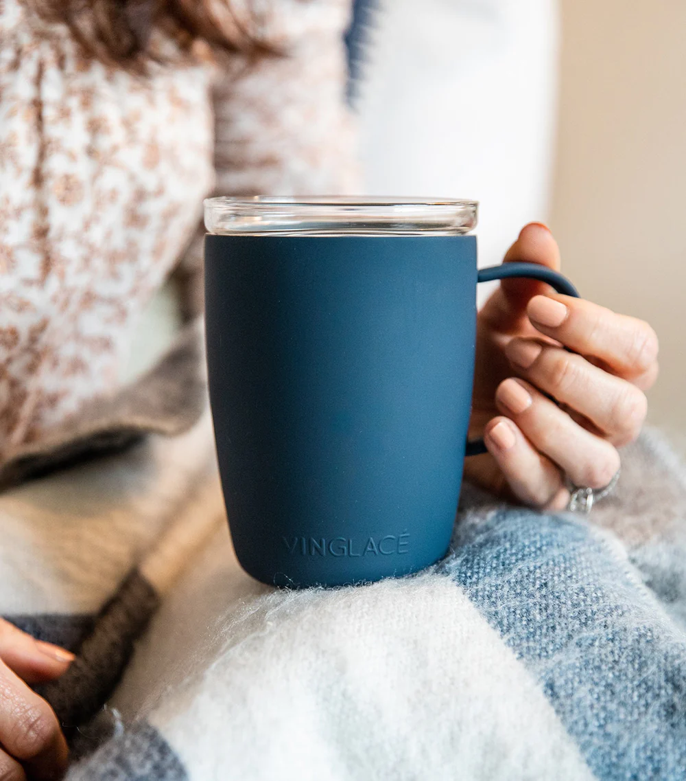 Vinglace Navy Coffee Cup