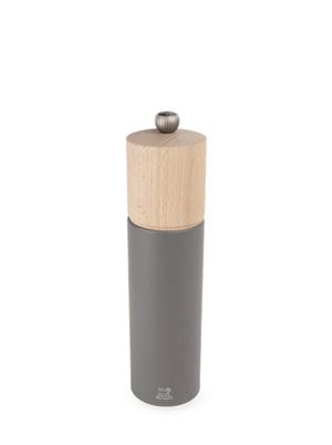 Peugeot Boreal Rock Grey Beechwood Pepper Mill 8"
